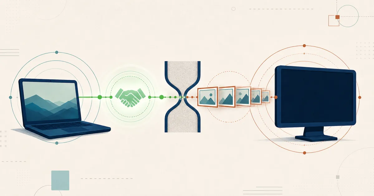 RustDesk « Connected, waiting for image » : guide de dépannage complet